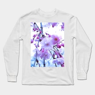 Photography - Dreamy sakura blossom Long Sleeve T-Shirt